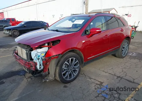 2021 Cadillac Xt5 Awd Sport from USA, damaged, VIN 1GYKNHRS8MZ206319